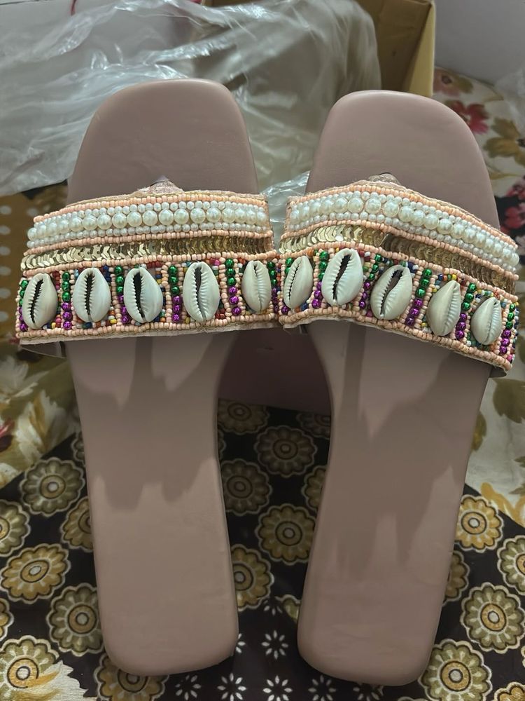 Embellished Flats &amp; Sandals