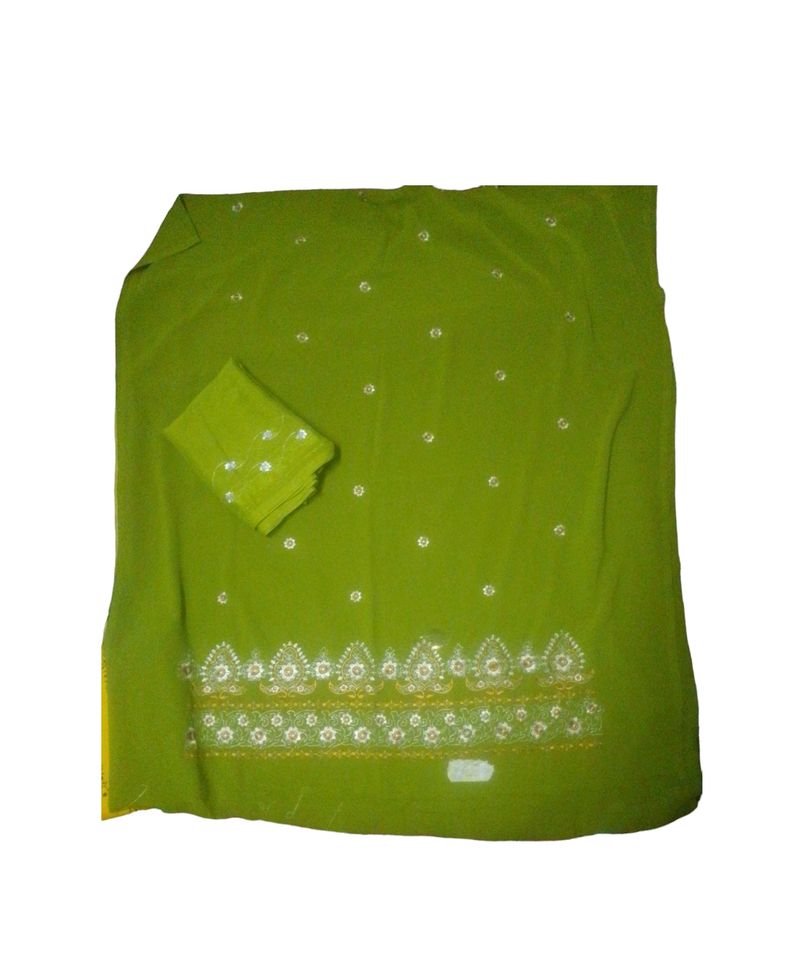 ❤️Rs.340 Dress Material Unstiched Embroided
