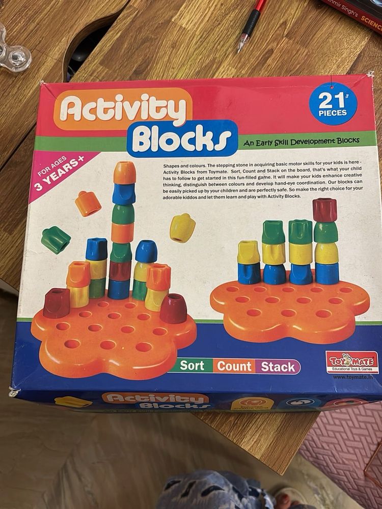 Activity Blocks Toy