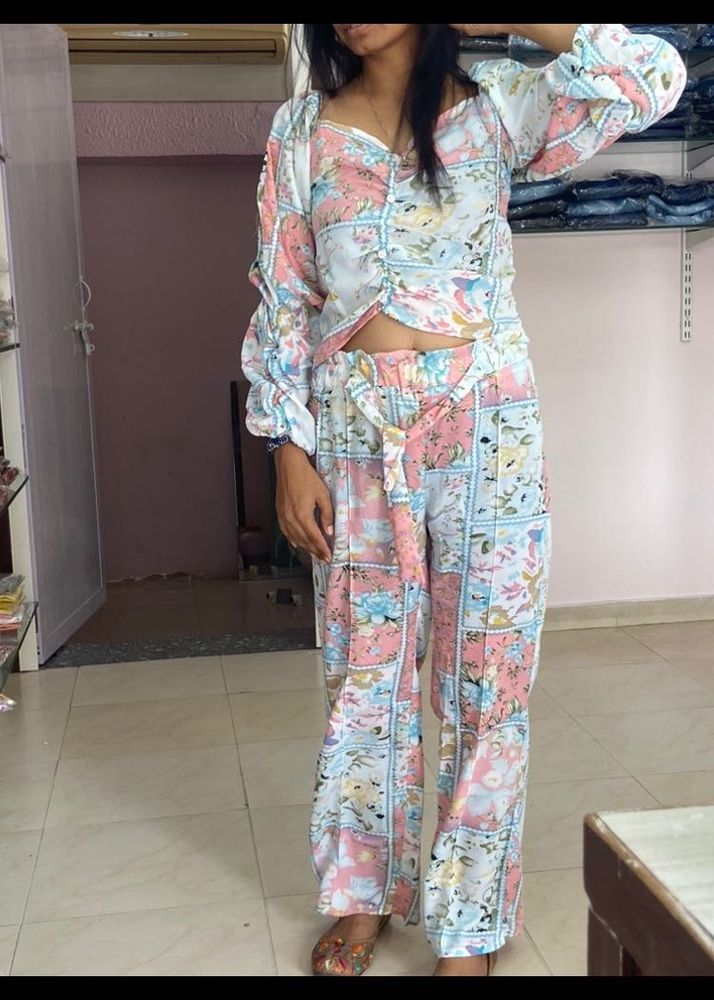 Sky Blue Co-ord Set