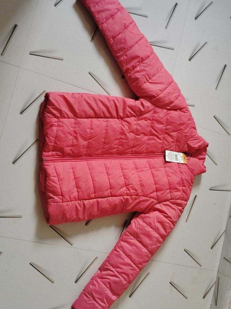 Pink Puffer Jacket
