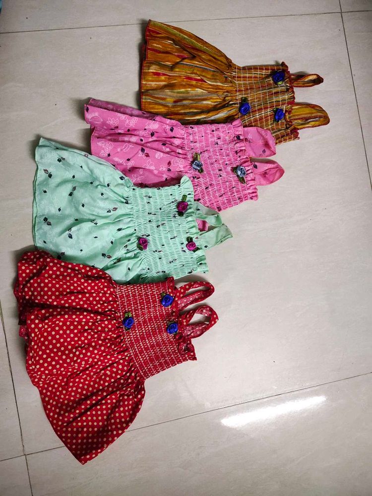 Cute Baby Girl Dresses - Bundle