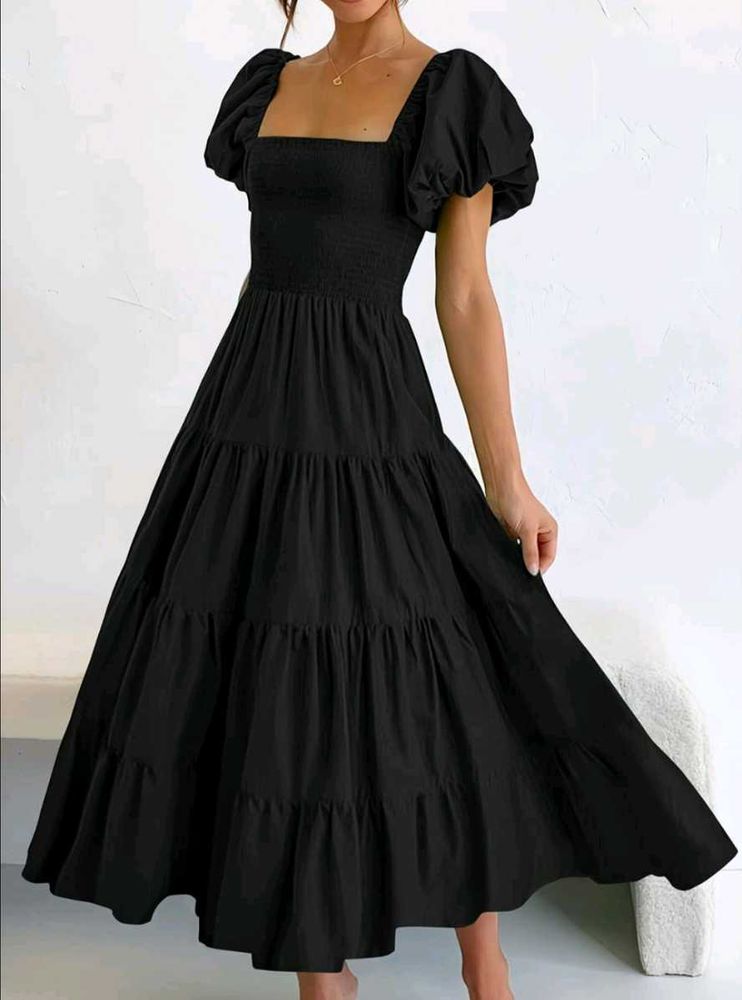 black dress