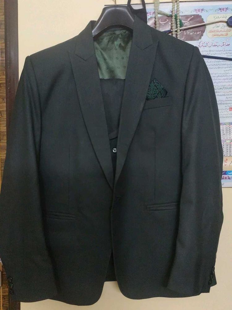 Men&#39;s Formal Green 3 piece Suit