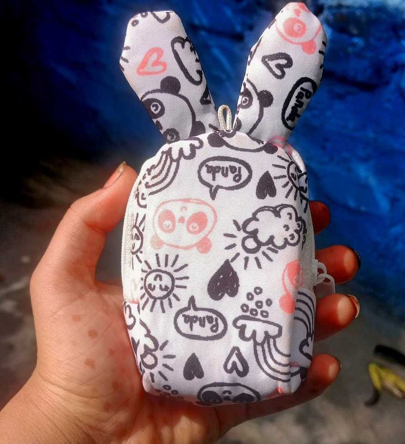 Cute Panda Bunny Coin Purse