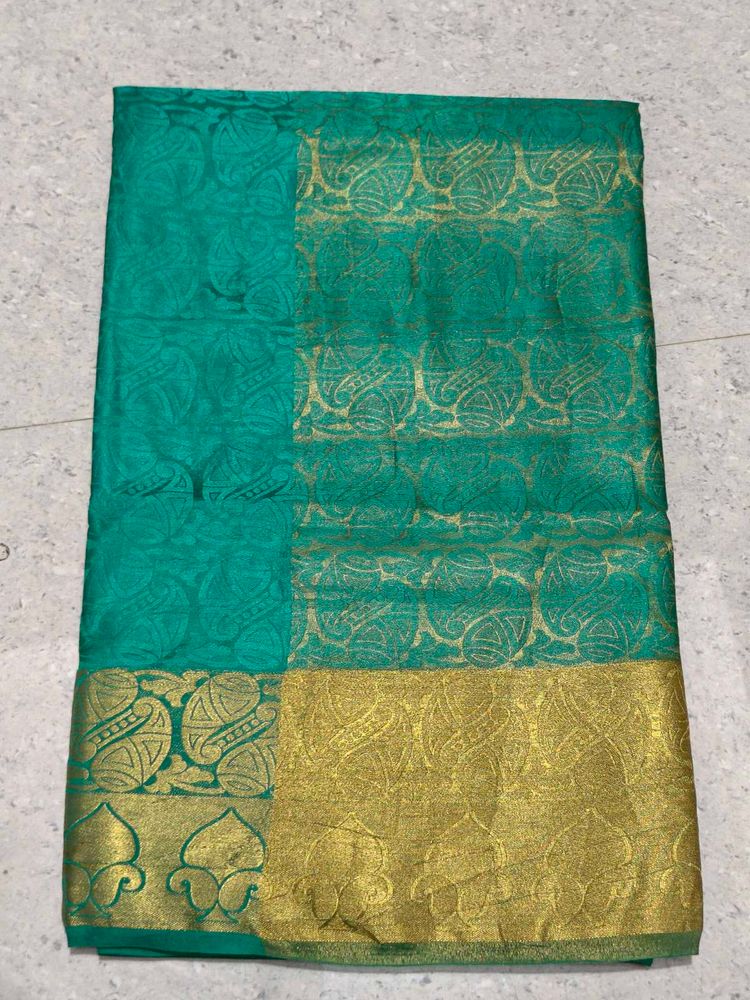 Elegant Green Saree