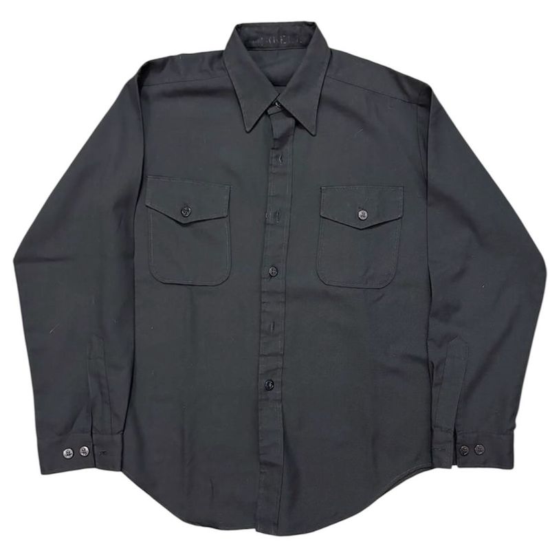 Classic Black Long Sleeve Shirt