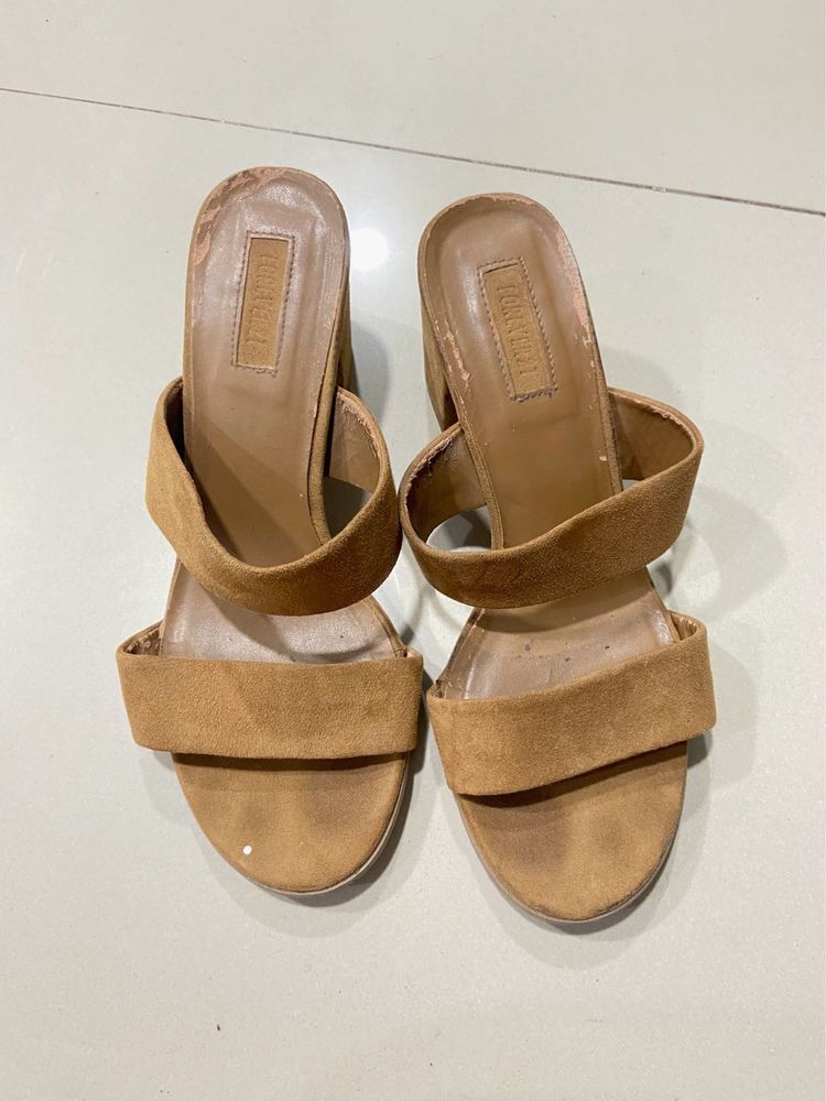 Forever 21 Block Heel Sandal