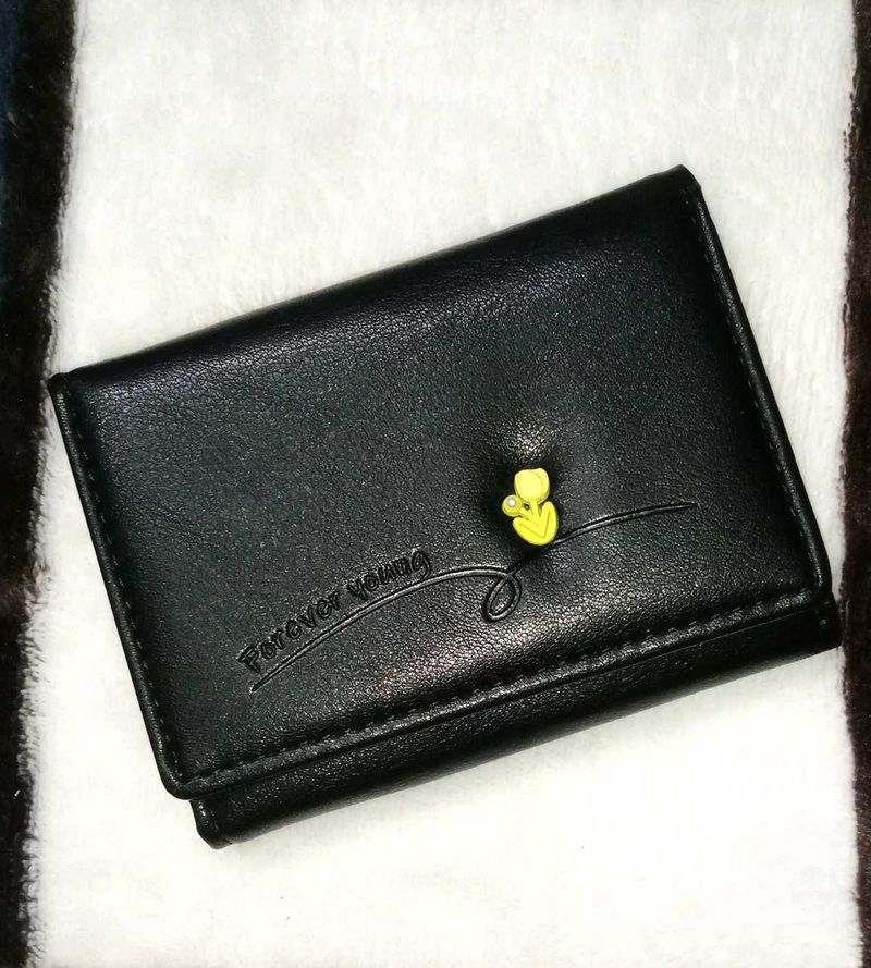 Black Forever Young Wallet
