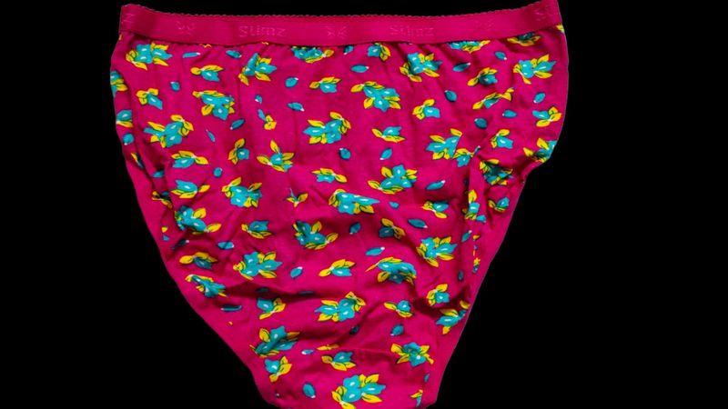 pack of 3 set panties,new, floler print