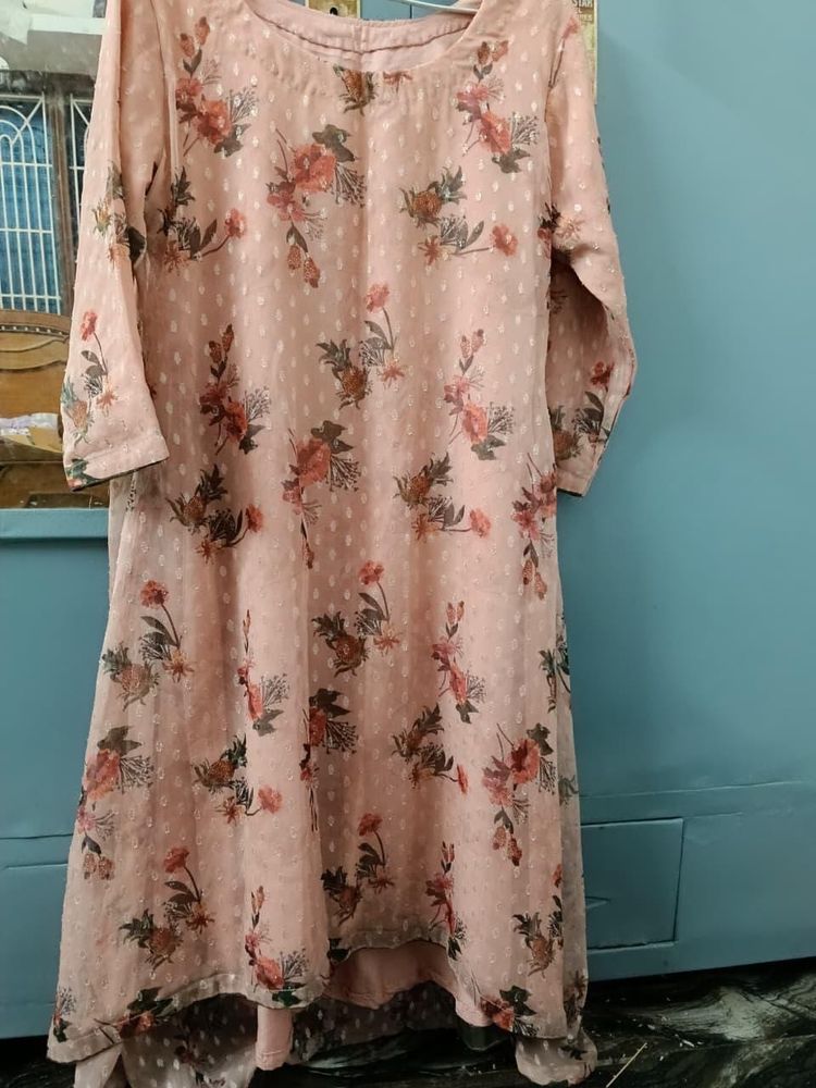 Floral Print Kurta