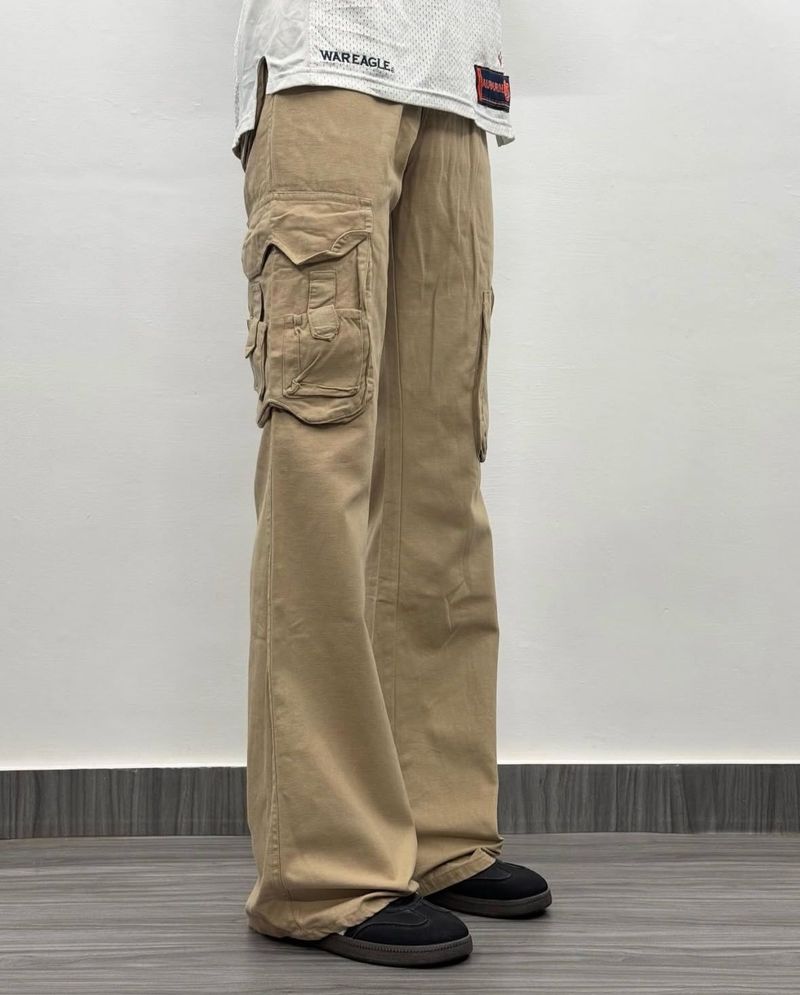Khaki Cargo Pants