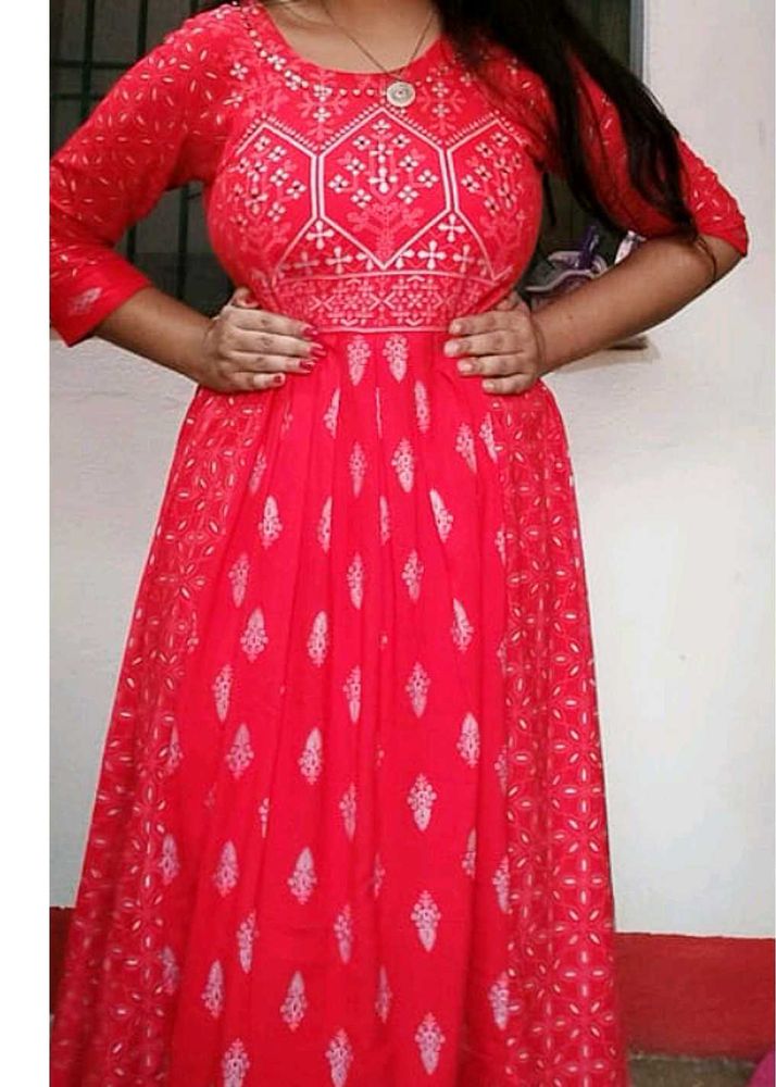 Red Long Dress