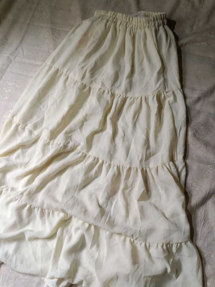 Tiered Maxi Skirt