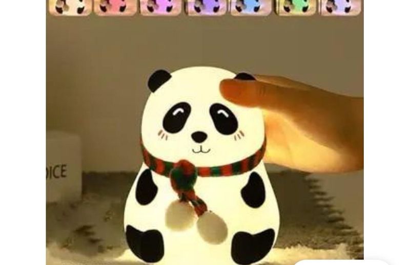 Silicon Panda Lamp
