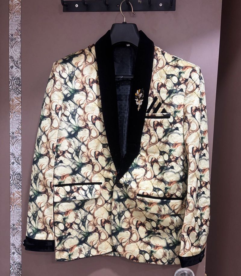 Party / Wedding Velvet Blazer For Boys