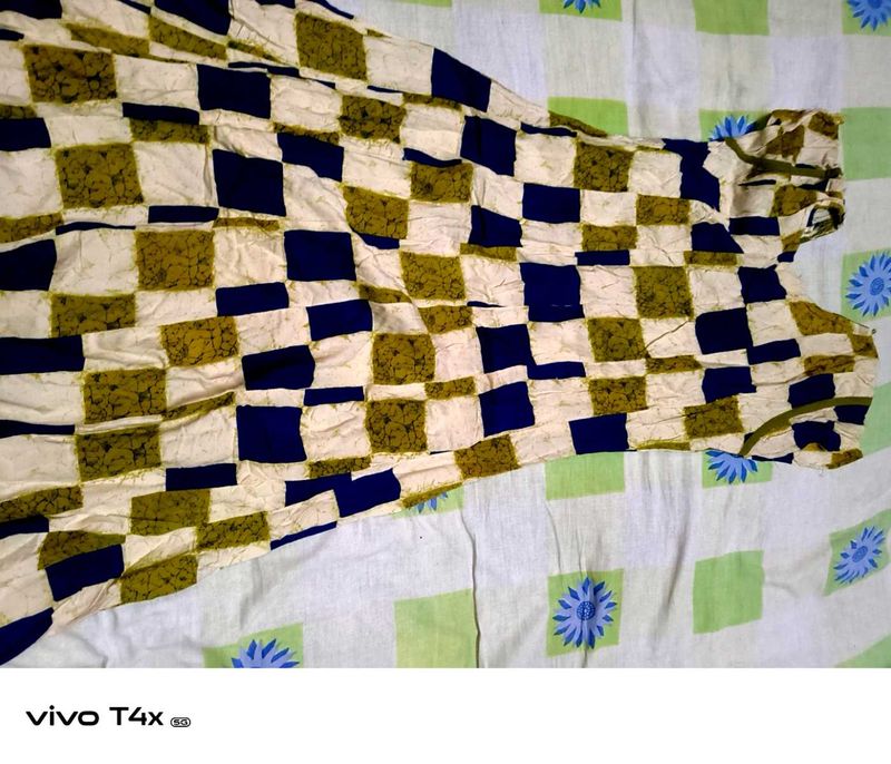 Checkered Kurta