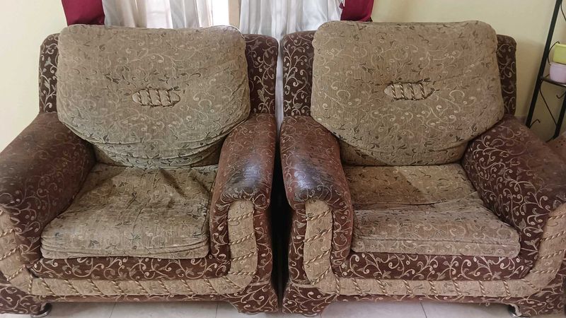 Sofa se (Set of 3, 2 single seater one 3 seate)