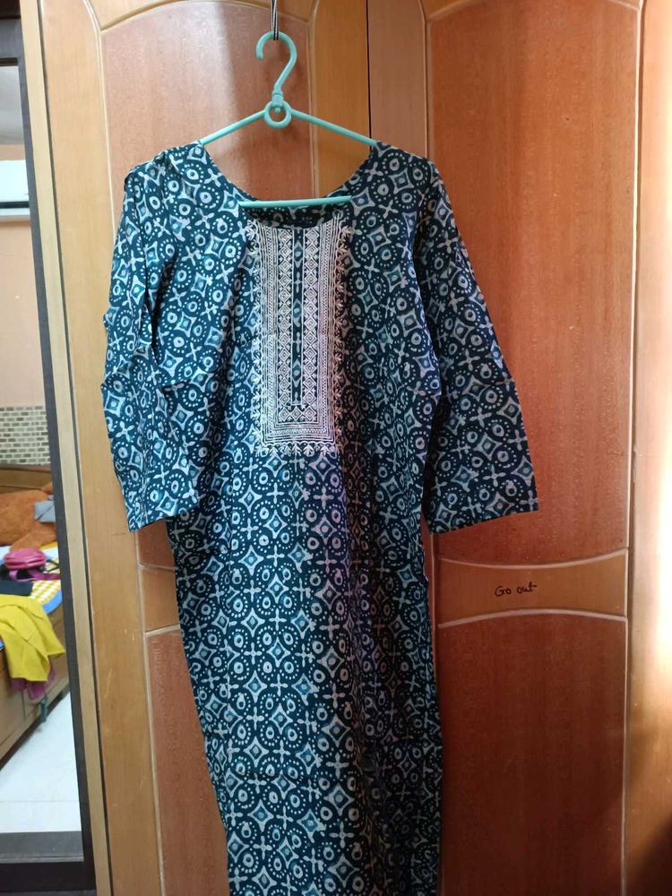❤️ 36 XXL Dark Sea Green Kurta ❤️