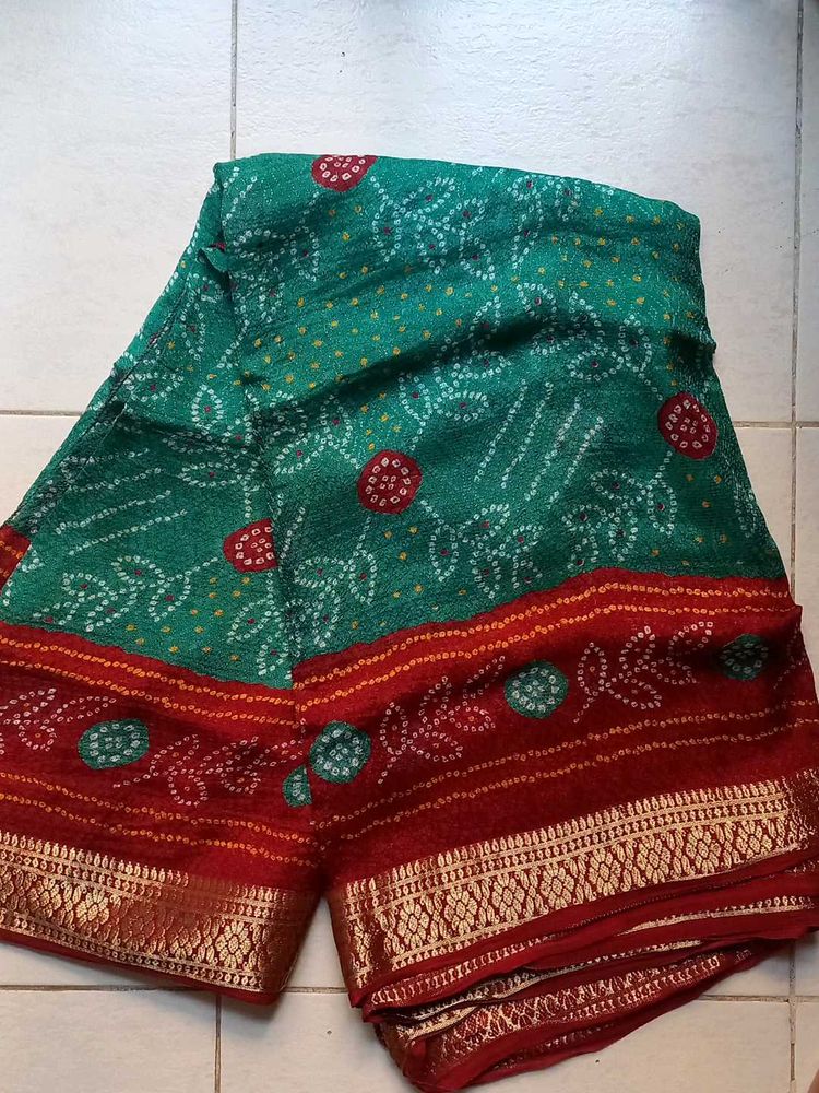 Bandhni Print Saree