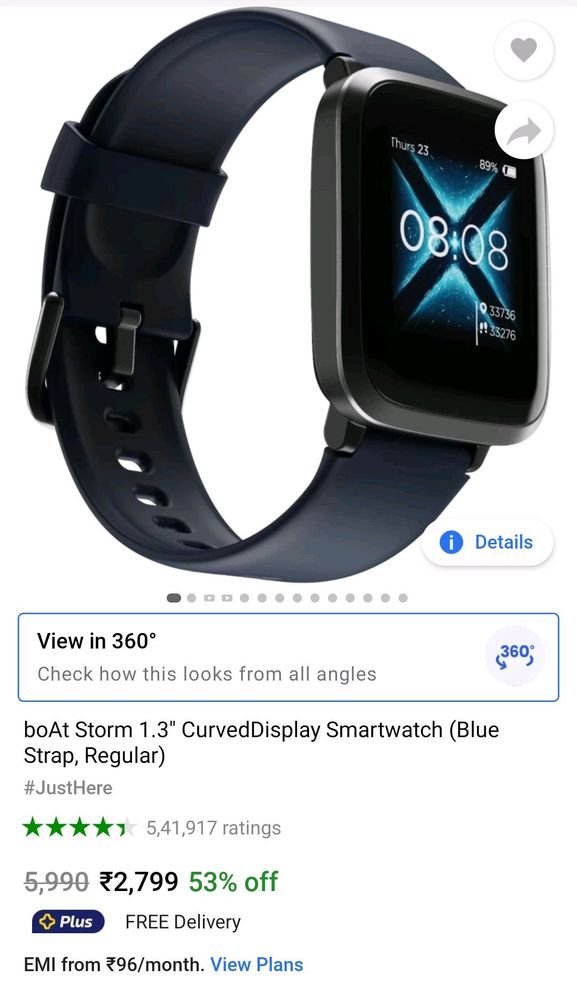 boat smart watch