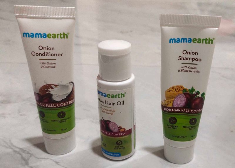 Mamaearth Hair Care Mini Kit