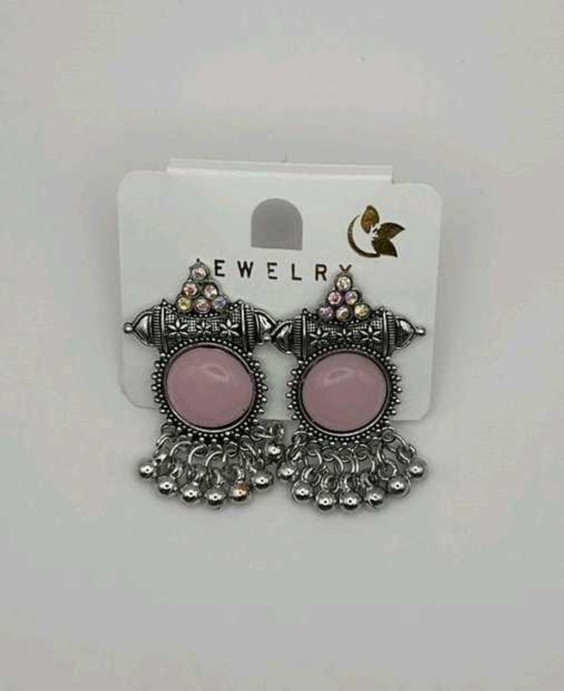 Pink Earrings