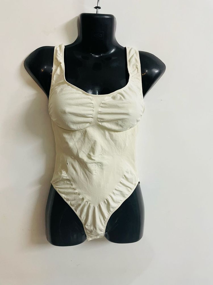 Cream Colour Shapewear Bodysuit