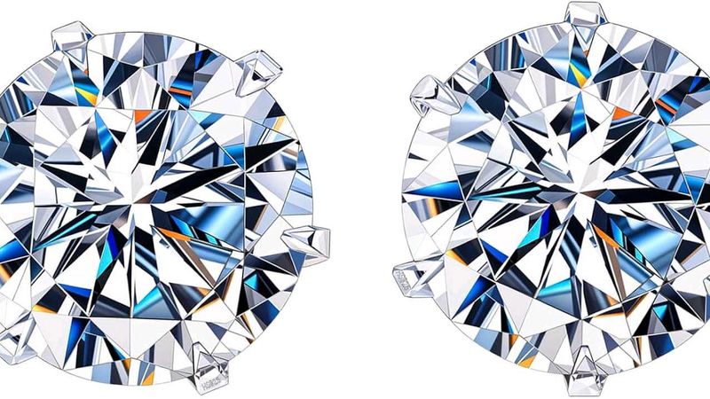 Diamond Stud Earrings