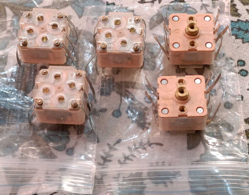 Gang Variable Capacitor for Radio Receiver