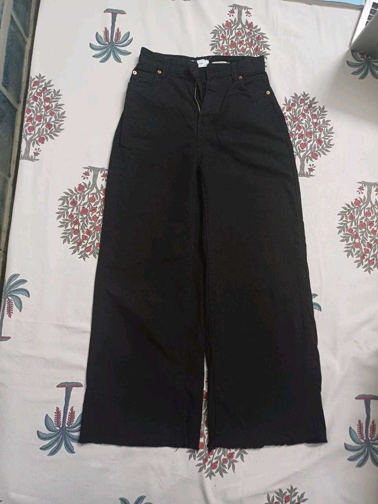 Black Wide Leg Jeans