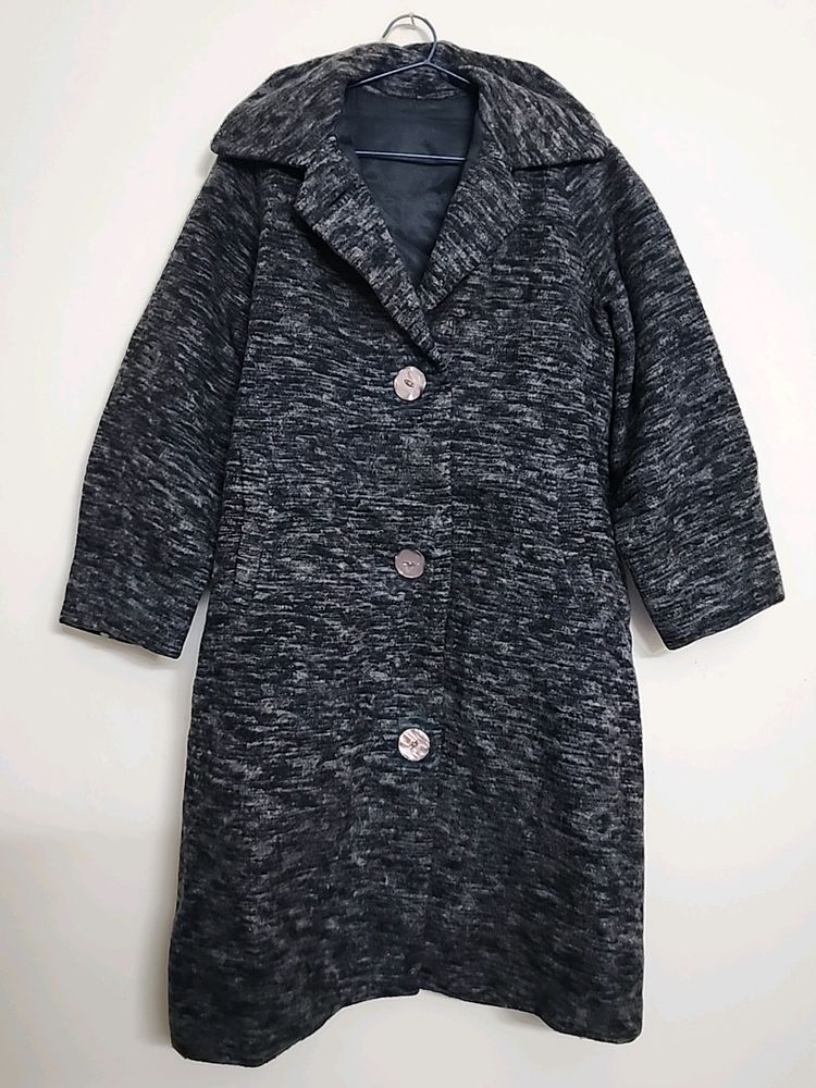 New Black Overcoat(Heavy Material)