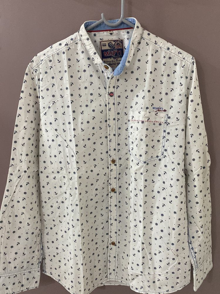 Mufti White Shirt
