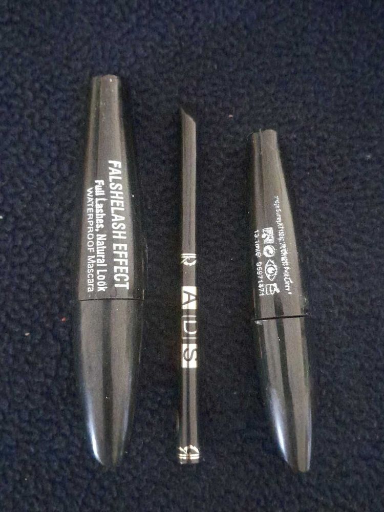 Brand New Mascara,eyelinerand Kajal