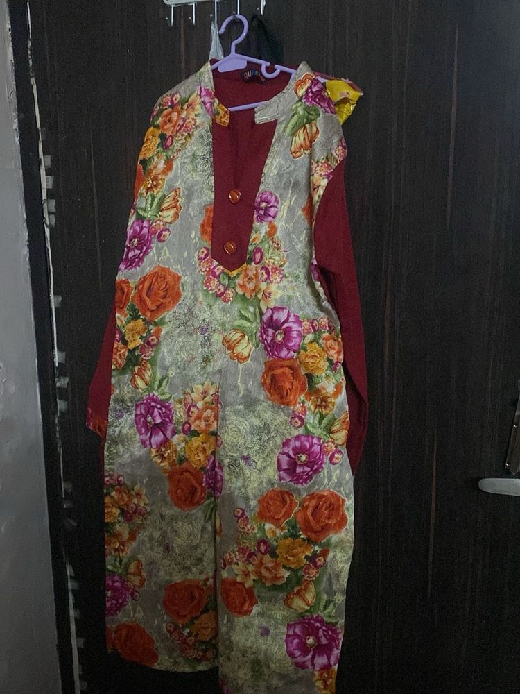 Floral Kurta