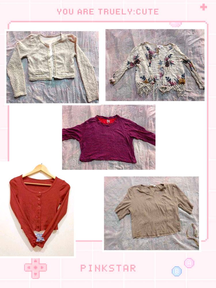 Buy 1 Get 4 Free Cardigan (Women's)