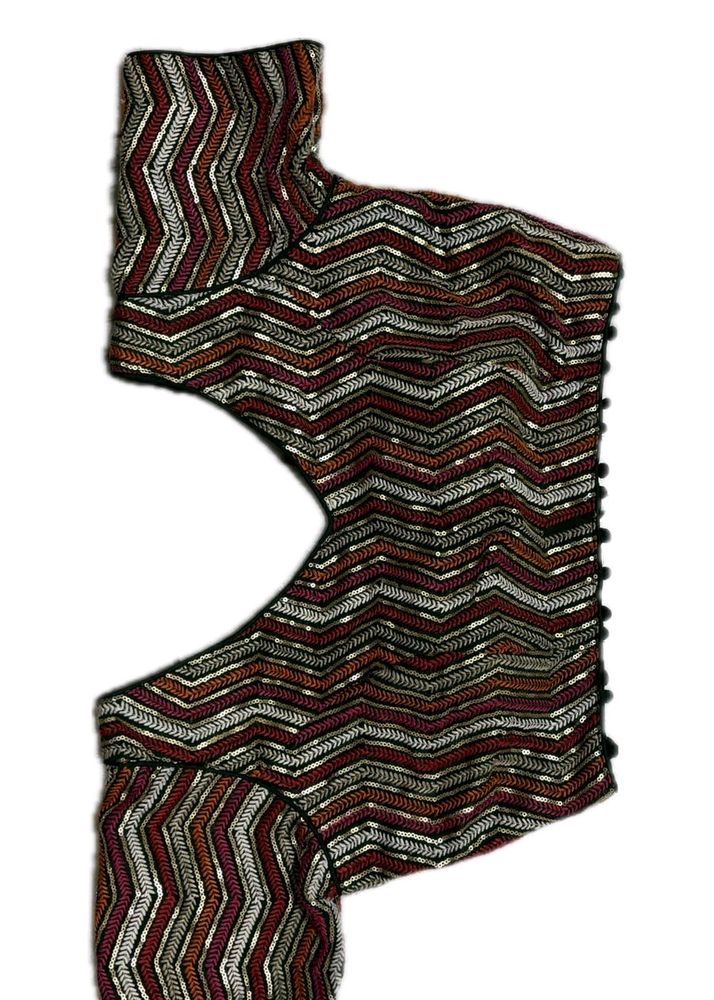 Multi Colour Sequence Blouse