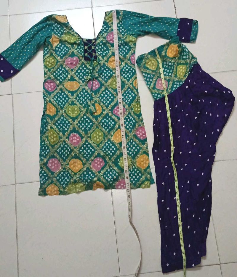 Daily wear Stiched Salwar Kurti Set