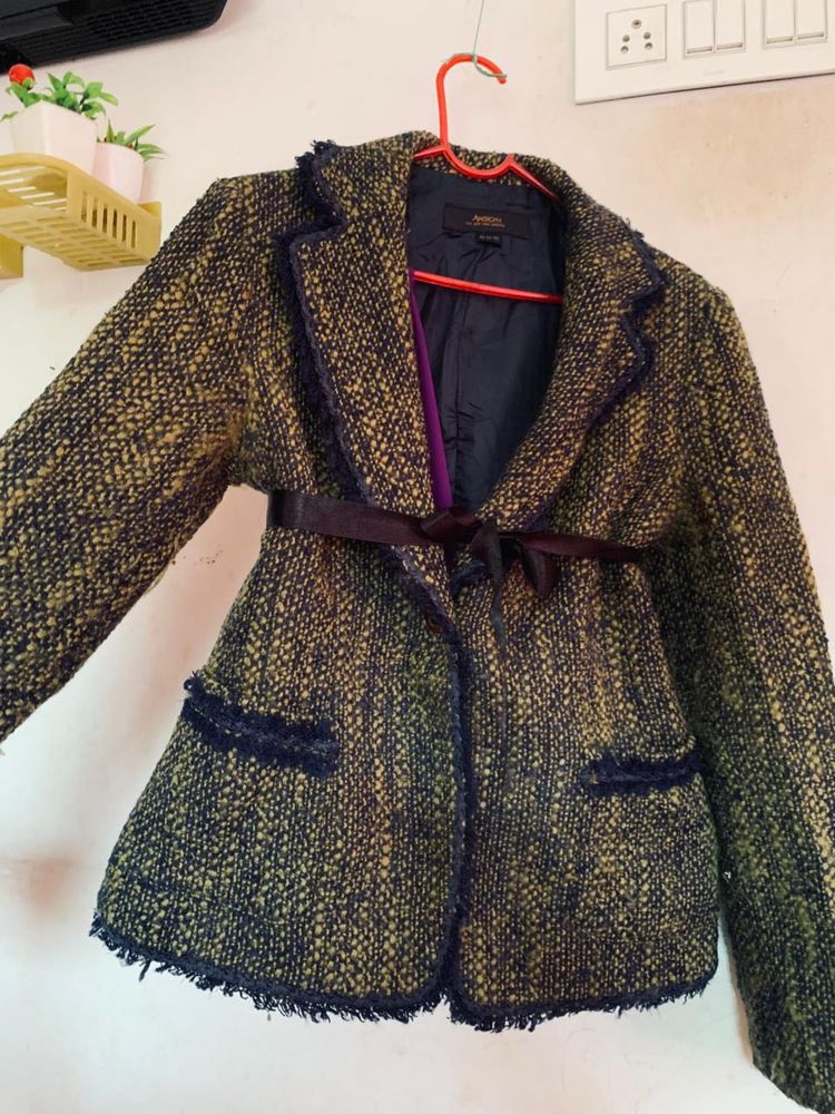 Stylish Tweed Jacket 32/34 Fit For
