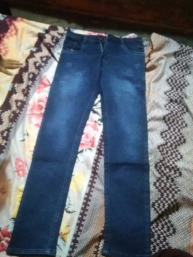 Dark Wash Denim Jeans