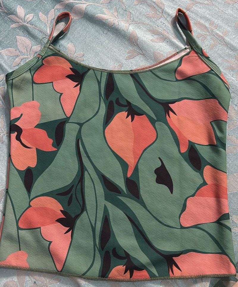 Floral Print Tank Top