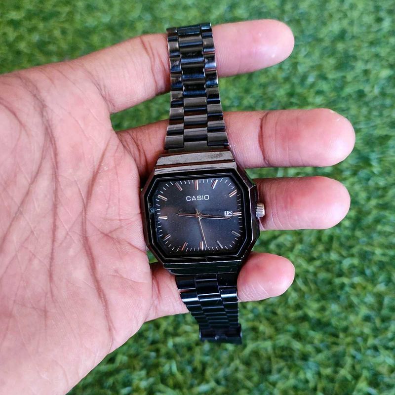 Casio Vintage Analog watch | Standard Black