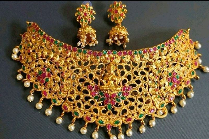 Year End Offer..Copper Base Gold Plated Necklace W