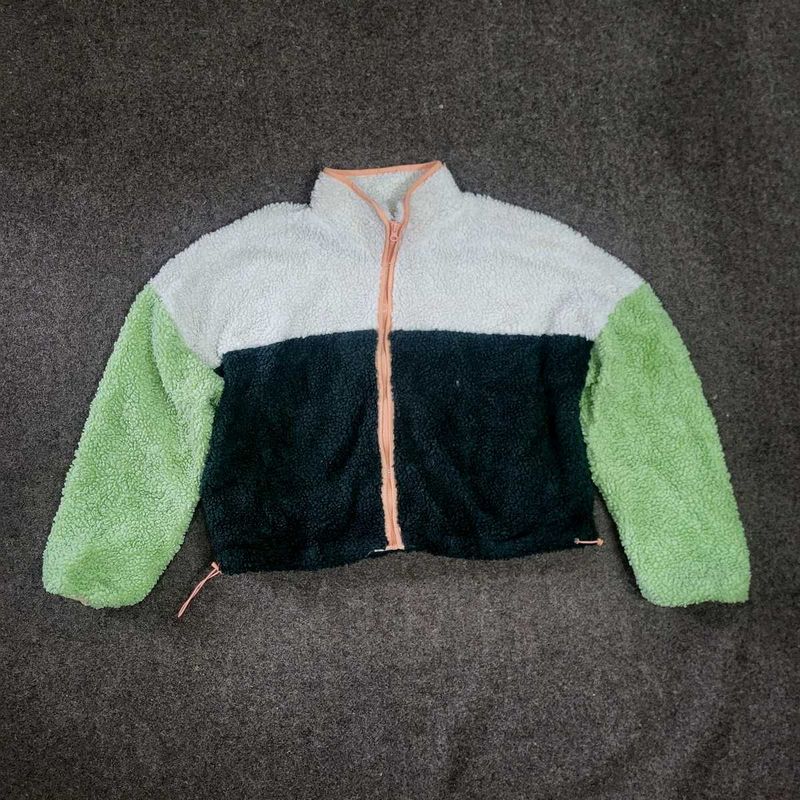 Cozy Colorblock Fleece Jacket