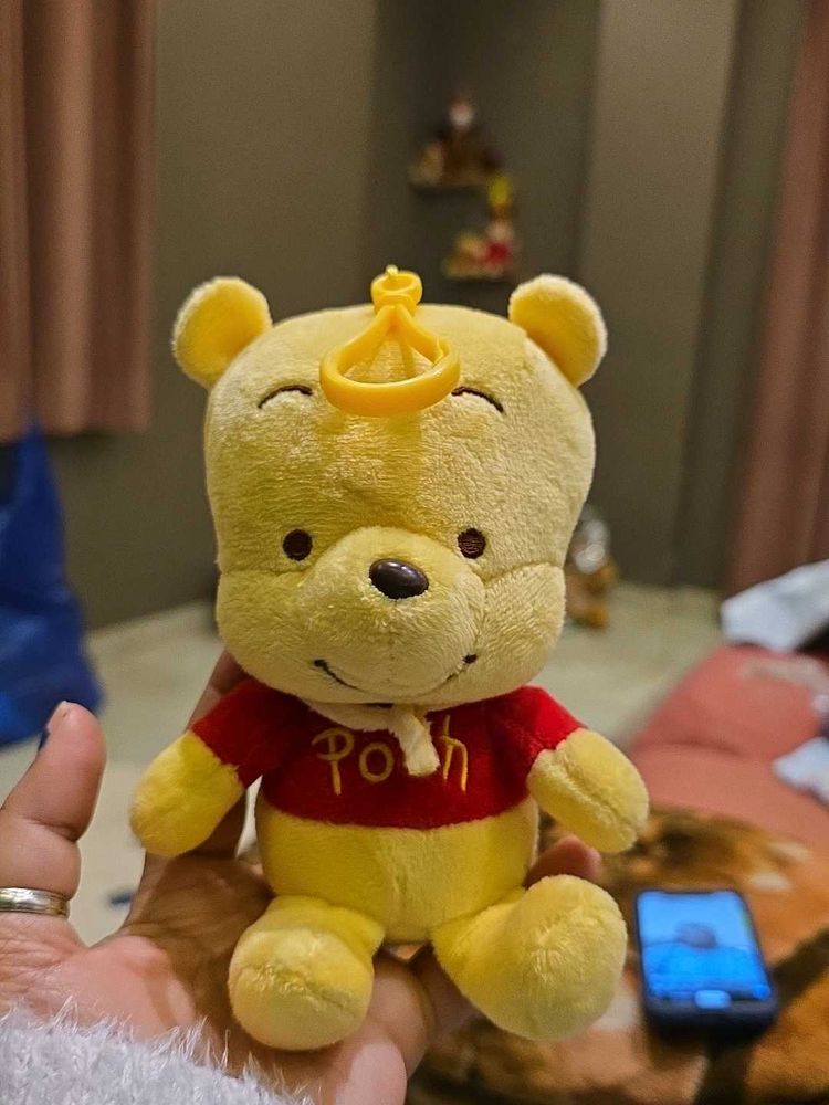 Winnie the Pooh Plush Toy ( bag tag)