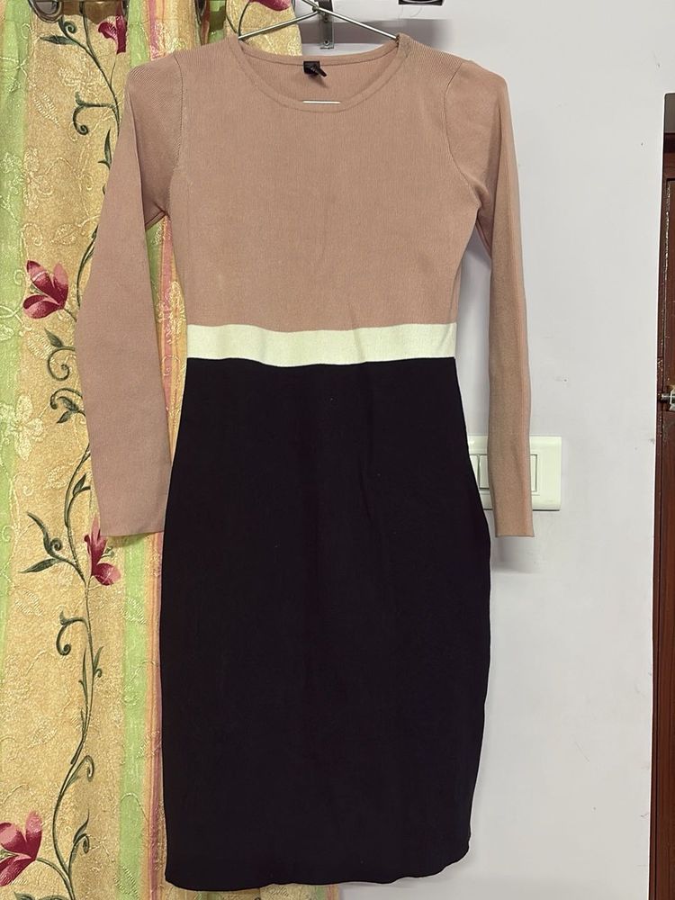 Color Block Bodycon Dress