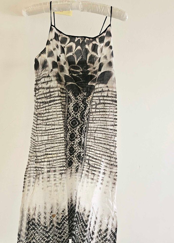 Tie-Dye Spaghetti Strap Dress