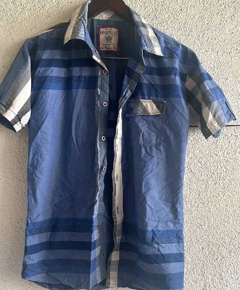 Half Sleeves Cotton Shirt