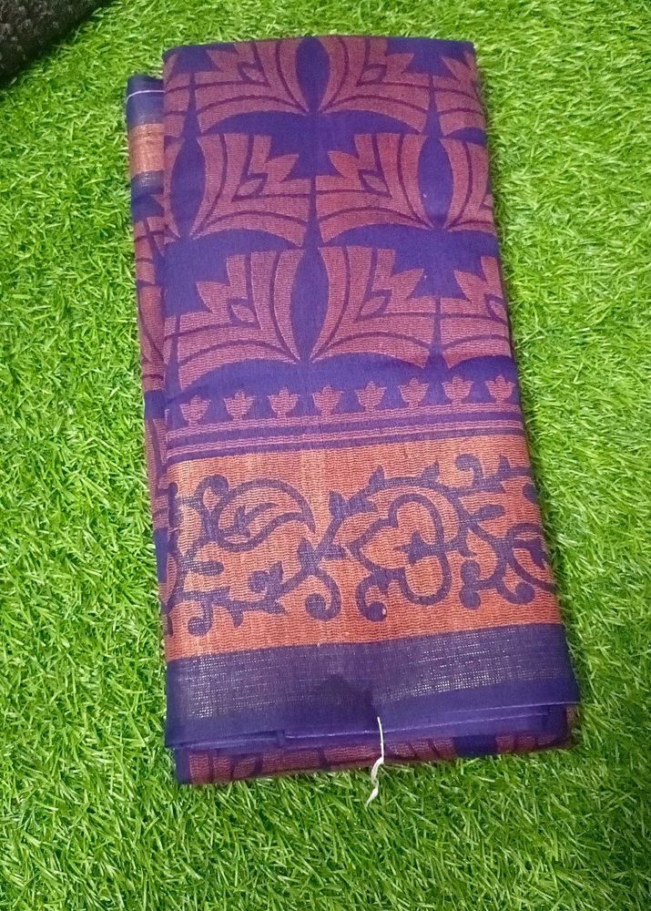 Elegant Navy Blue Saree