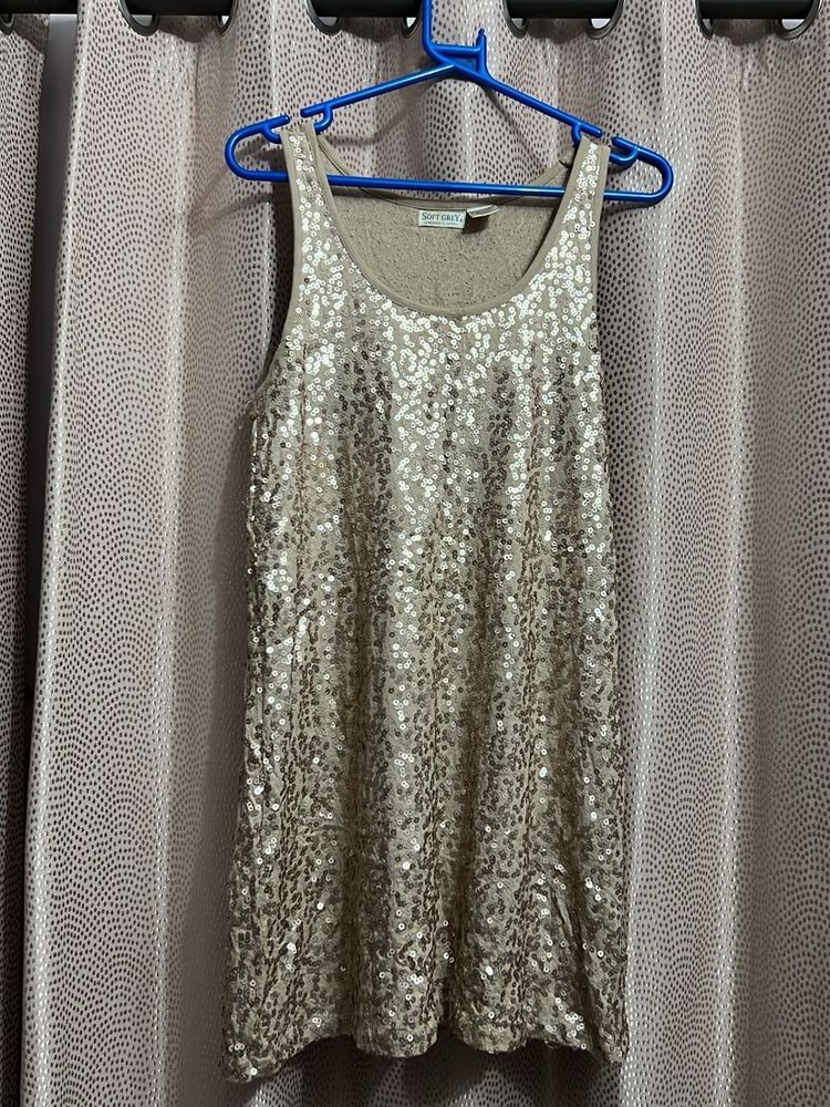 Sequin Tank Dress